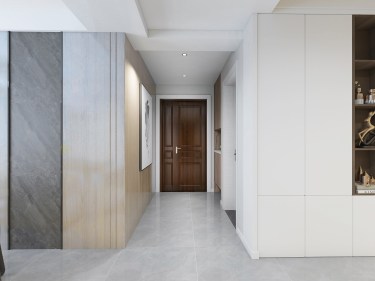 120平3室现代简约走廊