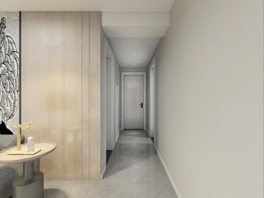 120平3室现代简约走廊