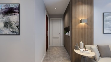 140平4室现代简约走廊