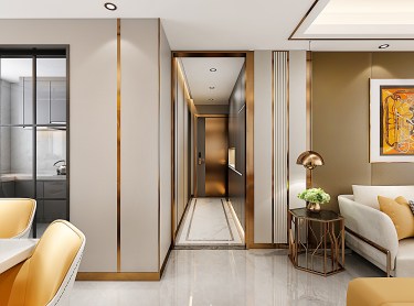 115平3室现代简约走廊