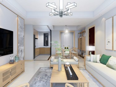 88平2室雅致新中餐厅