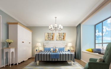 110平4室现代简约卧室