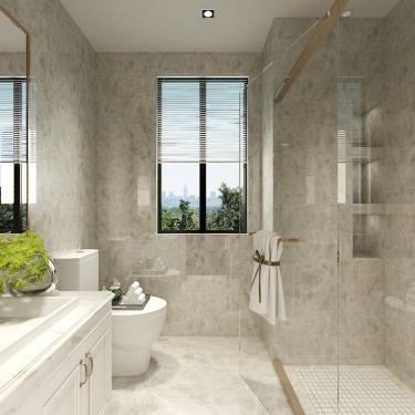 164平3室现代简约卫生间