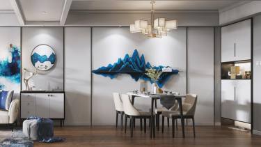 119平3室雅致新中餐厅