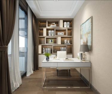 232平别墅现代简约书房