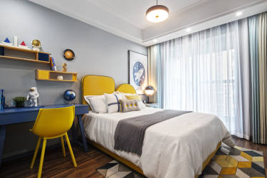 123平3室雅致新中儿童房