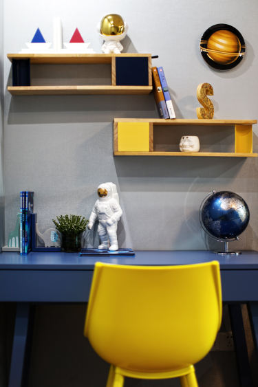 123平3室雅致新中儿童房