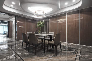 275平3室现代简约餐厅