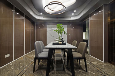 275平3室现代简约餐厅