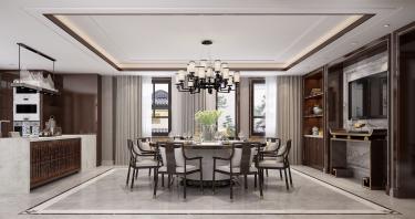 115平跃层/复式雅致新中餐厅