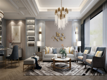 380平别墅其他客厅