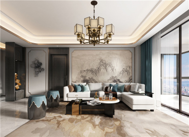 惊艳到时光   115平带阁楼与众不同的新中式