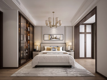 180平跃层/复式雅致新中儿童房