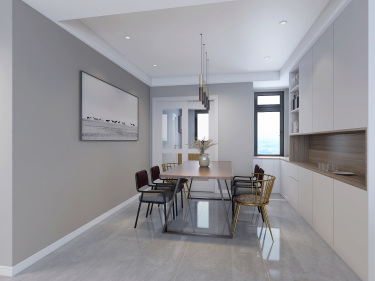 170平5室现代简约餐厅