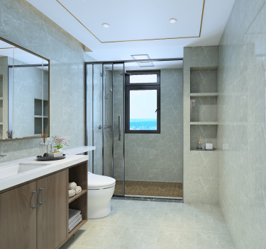 170平5室现代简约卫生间