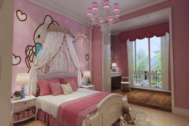 143平3室雅致新中儿童房