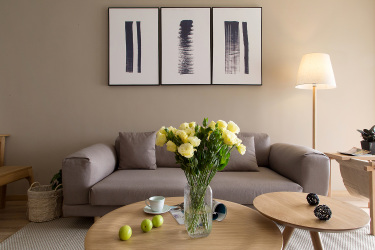 【实拍案例】89平精致的小情侣婚房