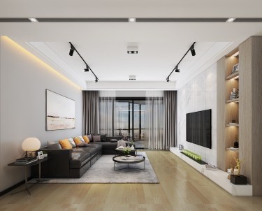 四室三卫一厨两阳台现代简约风格