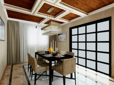 275平跃层/复式现代简约餐厅