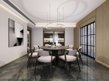 550平跃层/复式现代简约餐厅