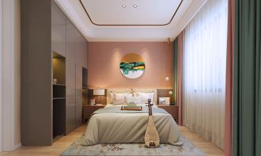 650平别墅雅致新中儿童房