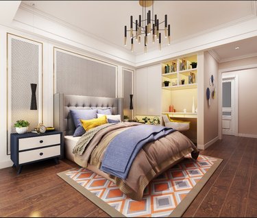 139平2室现代简约卧室