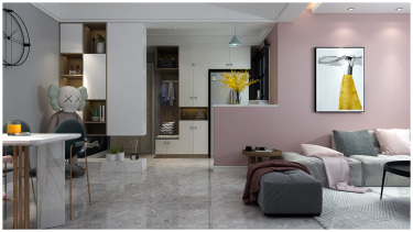 99平2室原木风餐厅