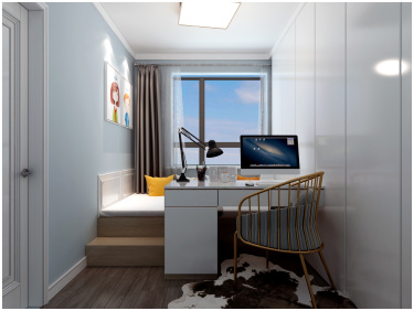 99平2室原木风儿童房