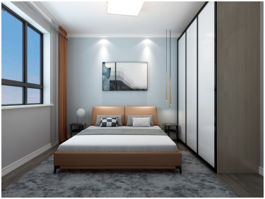 99平2室原木风卧室