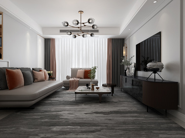 150平4室原木风客厅