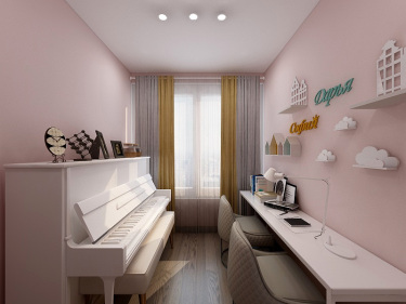 126平4室雅致新中儿童房