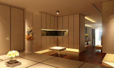 45平1室现代简约卧室