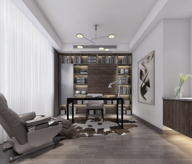 300平别墅现代简约卧室