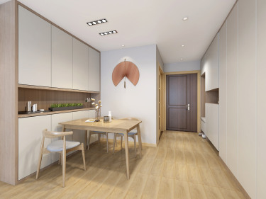 80平2室禅意日式餐厅