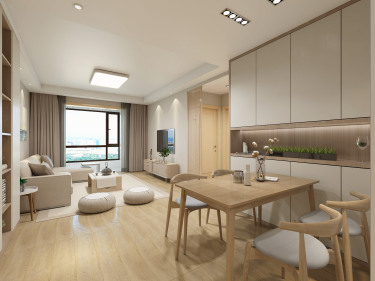 80平2室禅意日式餐厅