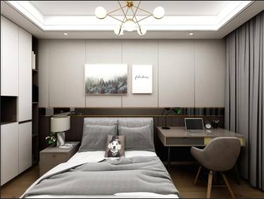 128平2室现代简约卧室