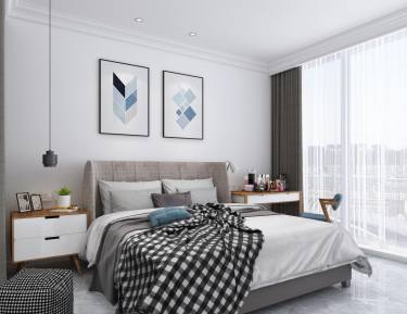 78平1室现代简约卧室