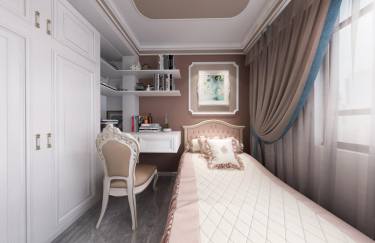 103平3室原木风书房