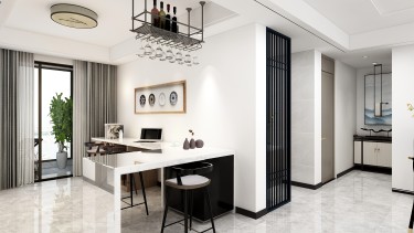 135平4室雅致新中餐厅