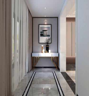 318平别墅现代简约玄关