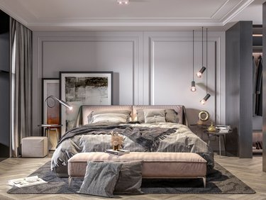 318平别墅现代简约卧室