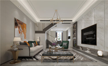 300平百乐和园现代风格-精致都市生活