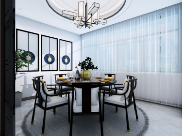 200平跃层/复式雅致新中餐厅