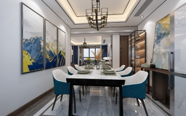 140平凯旋城新中式风格