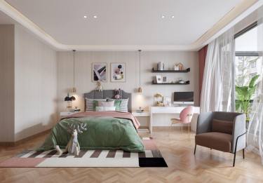 275平5室现代简约卧室