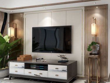 132平苏宁千秋情缘新中式风格