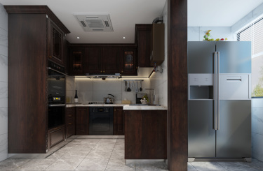 147平4室雅致新中厨房