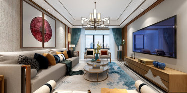 149平中海桃源里新中式风格