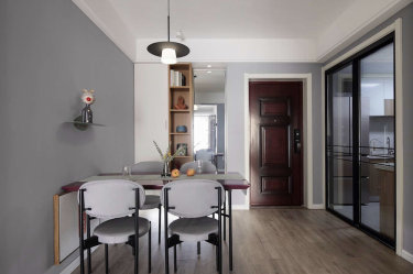 88平2室原木风餐厅