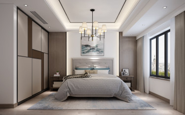 141平跃层/复式雅致新中卧室